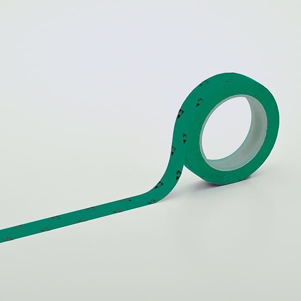 クリーンルーム用ラインテープ（帯電防止タイプ） HCPAS-25G カラー：緑 25mm幅