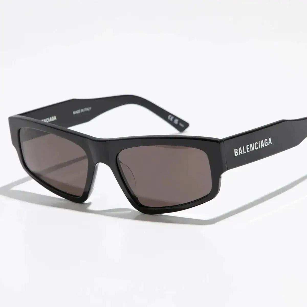 BALENCIAGA バレンシアガ サングラス BB0305S メンズ スクエア型 キャットアイ型 フルリム ロゴ メガネ 眼鏡 アイウェア 001