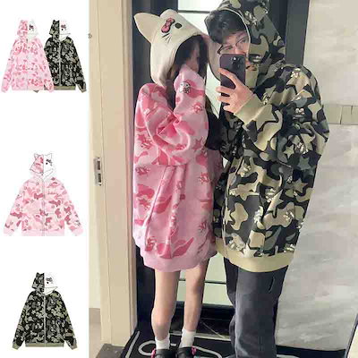 Qoo10] キティちゃん パーカー レディース ハロ