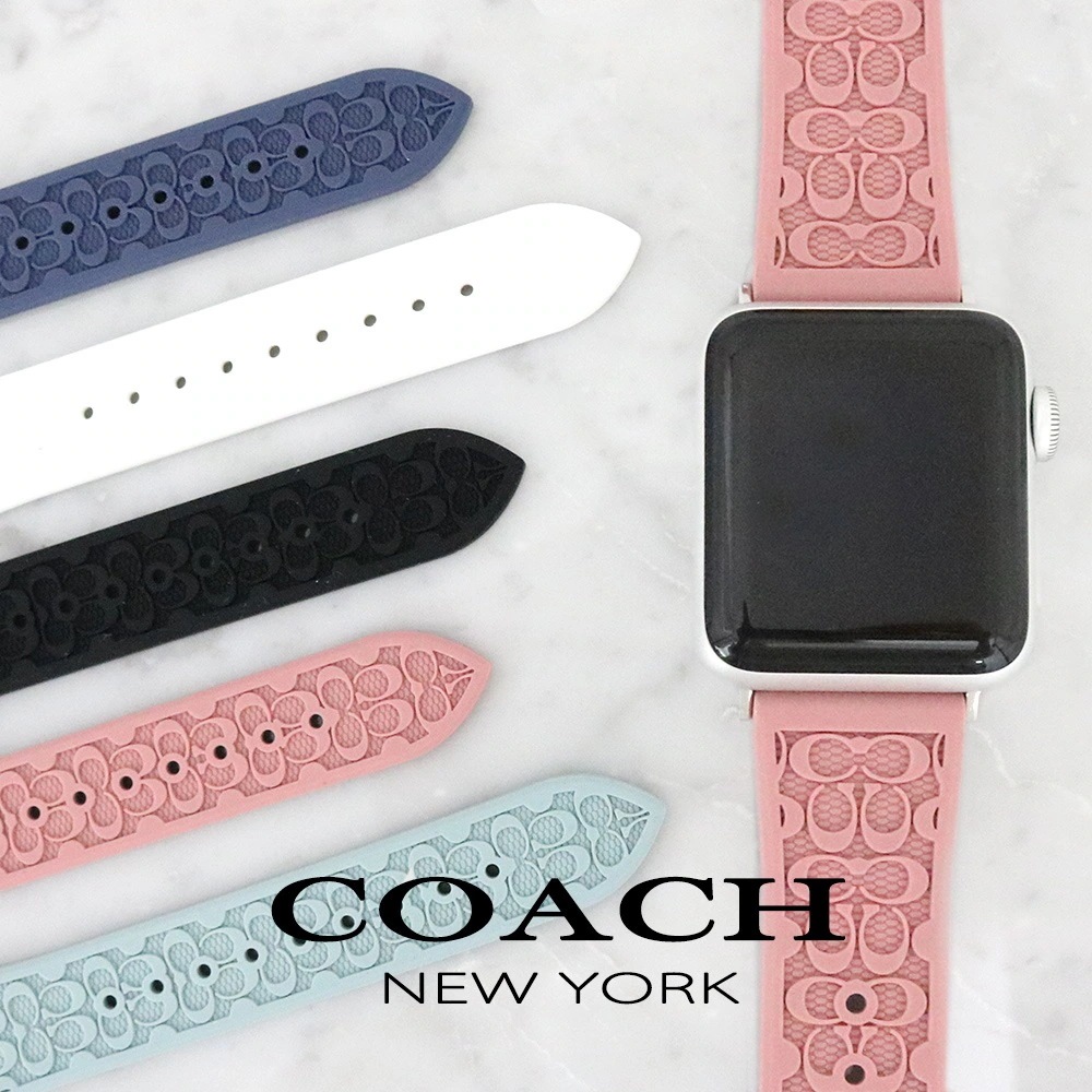【本日限定】COACH アップルウォッチ シグネチャー 腕時計 替えベルト 38MM 40MM 41MM