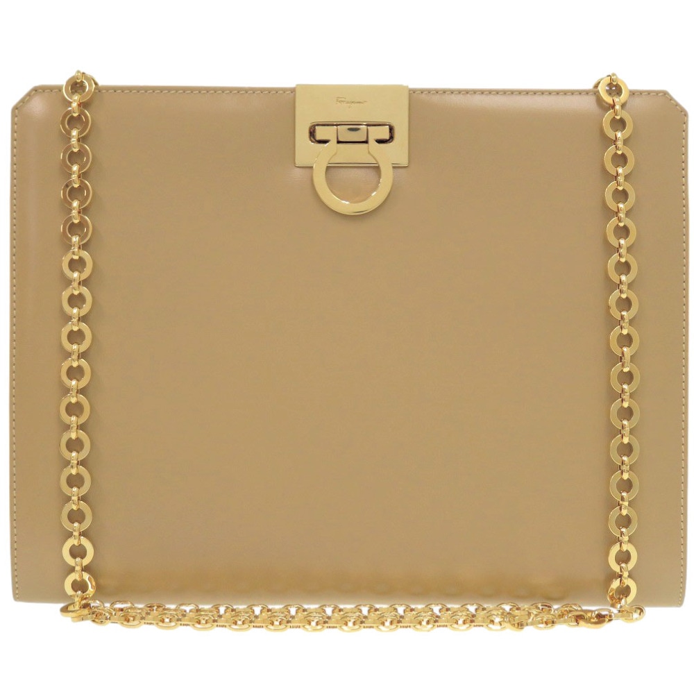 ♦️美品♦️Ferragamo フェラガモ ガンチーニ チェーンショルダーバッグ