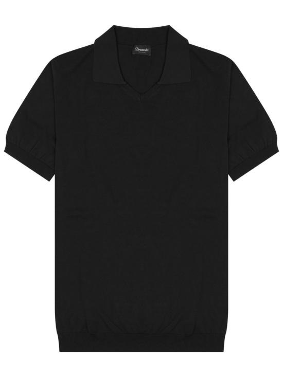 DRUMOHR Men Polo Shirts D0GN146 690 BLACK