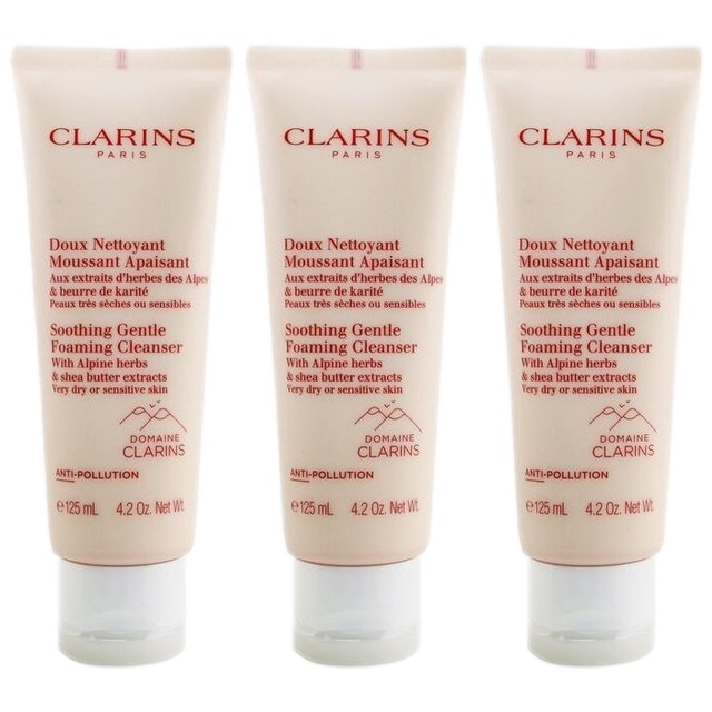 クラランス ジェントル フォーミング クレンザー SP エキストラ コンフォート 125ml×3 【お得！】3個セット