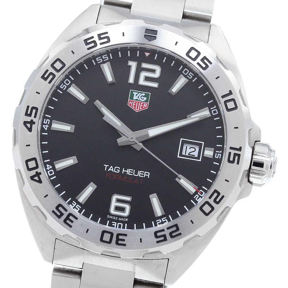 タグホイヤー TAG HEUER WAZ1112 フォーミュラ1 デイト クォーツ メンズ 良品 箱・保証書付き_903888【中古】