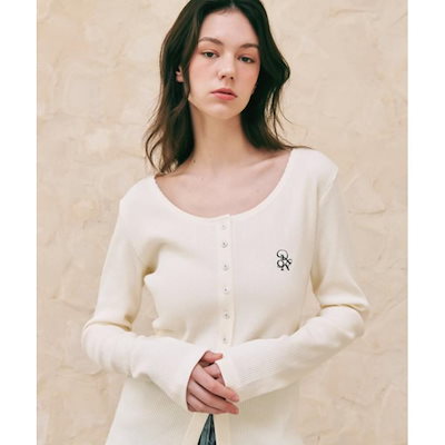 ETEREVE エテレーヴ 新品未使用 ロゴリボンニットワンピース 【公式通販】