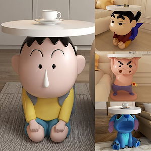 Qoo10] クレヨンしんちゃん サイドテーブル ボー