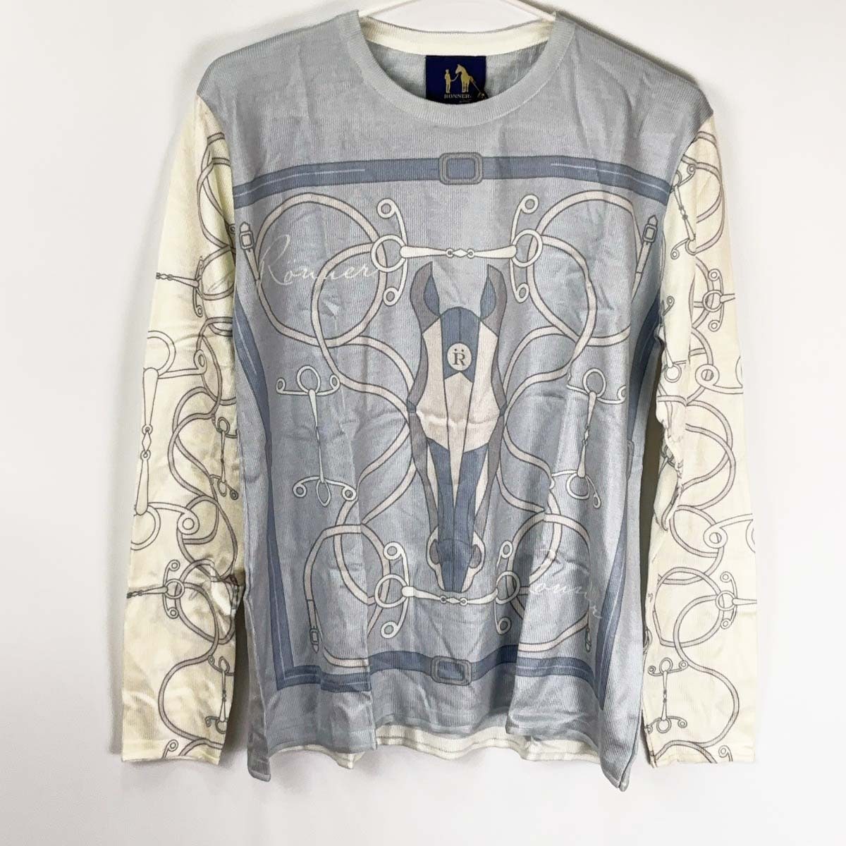 【中古・未使用品】RONNER SPORTS ロナー 長袖 ロングスリーブ ニット シャツ S/M レディース 乗馬 馬術 18,200円