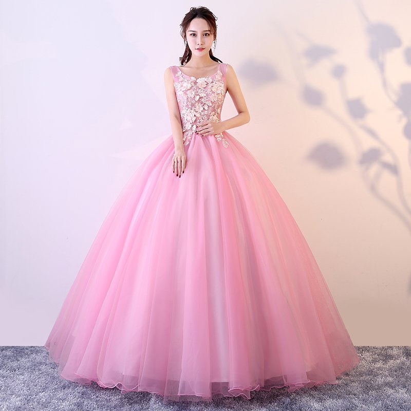 カラードレス ウエディングドレス 二次会ドレス 袖なし パーティードレス ロングドレス 花嫁ドレス