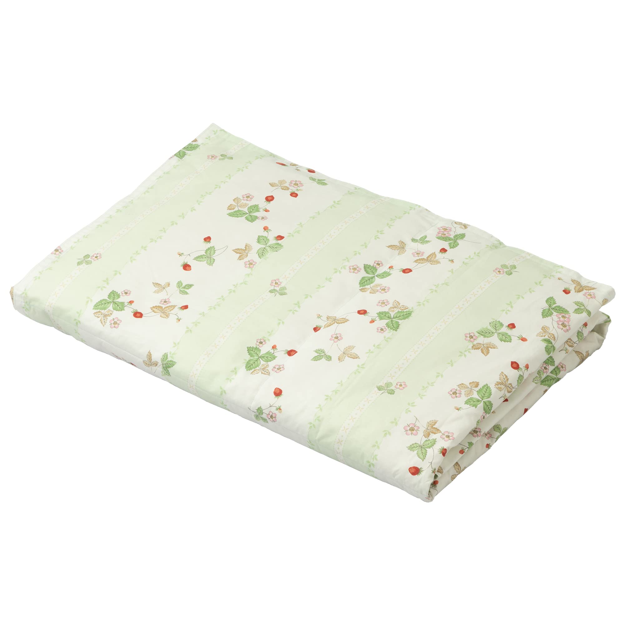 nishikawa 【 西川 】 ダウンひざ掛け (羽毛 ハーフケット) 150X100cm ウェッジウッド ワイルドストロベリー ダウン50% 洗える グリーン AA77600003G