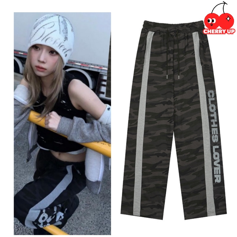 [エスパ ウィンター 着用] ベーシック カラー スキーム パンツ (カモ)