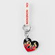 FLAME LOVE KEYRING(RED)_S