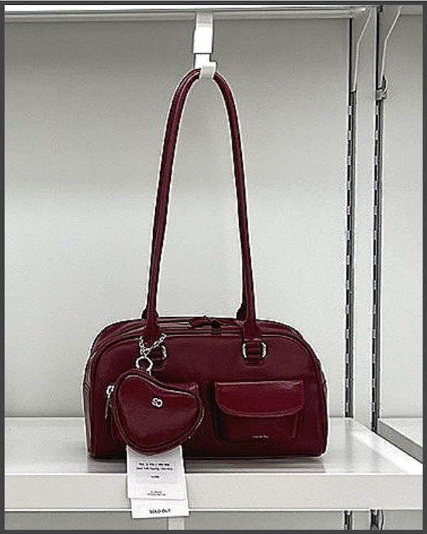 Qoo10 STAND OIL CHUBBY BAG 飾りなし ショルダ