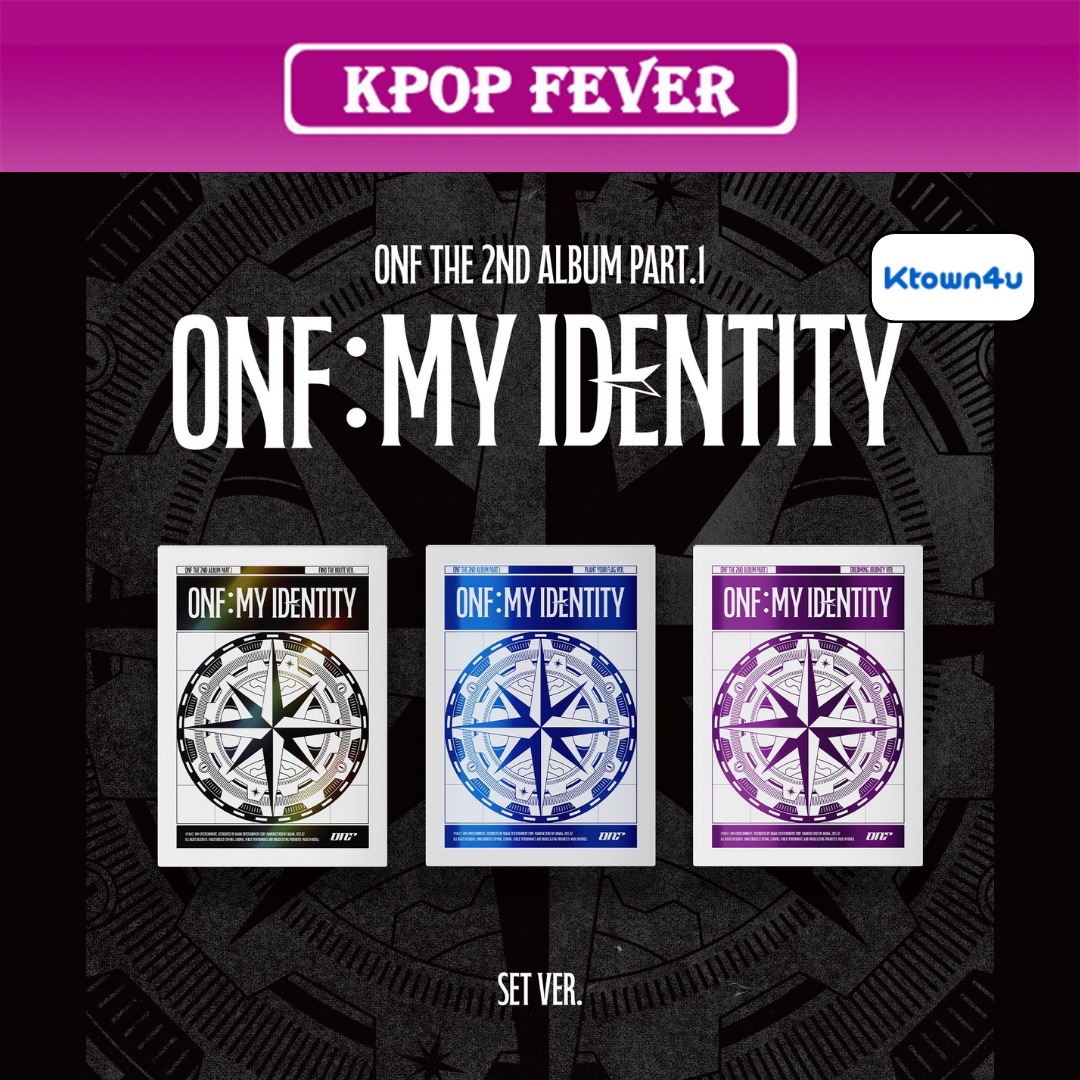【online特典】ONF - [ ONF: MY IDENTITY ] 2ND FULL ALBUM / PHOTOBOOK ver. (SET) 7,770円