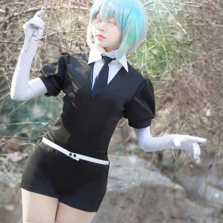宝石国日常長袖全員制服コスプレリン葉石ダイヤモンド円形ダイヤモンド