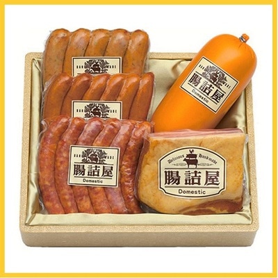 国産 豚肉 腸詰屋 ギフトセット ６ お取り寄せ グルメ 詰め合わせ お歳暮 手作り ハム ソーセージ 腸詰屋 蓼科店