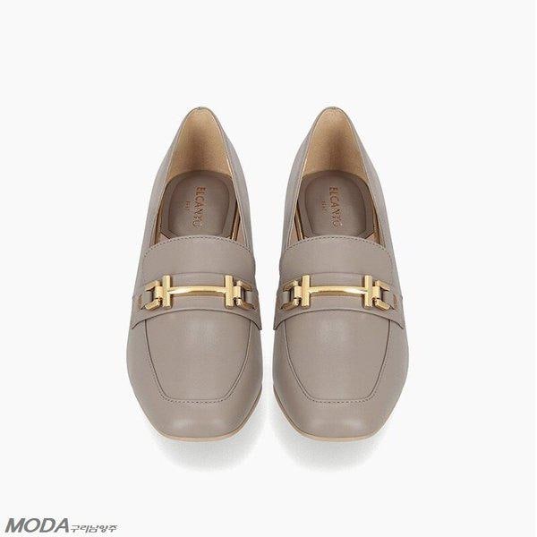 軽量クッションUPローファー 女性用ヒールローファー 2XWD42XM_GN