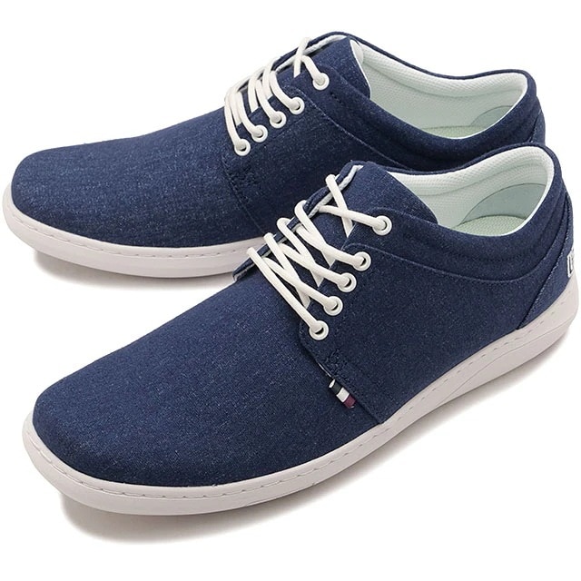 スニーカー メンズ マンハッタンイーエックス キャンバス [26SS-NA03] 靴 シューズ ネイビー WHITE-NAVY 正規取扱店