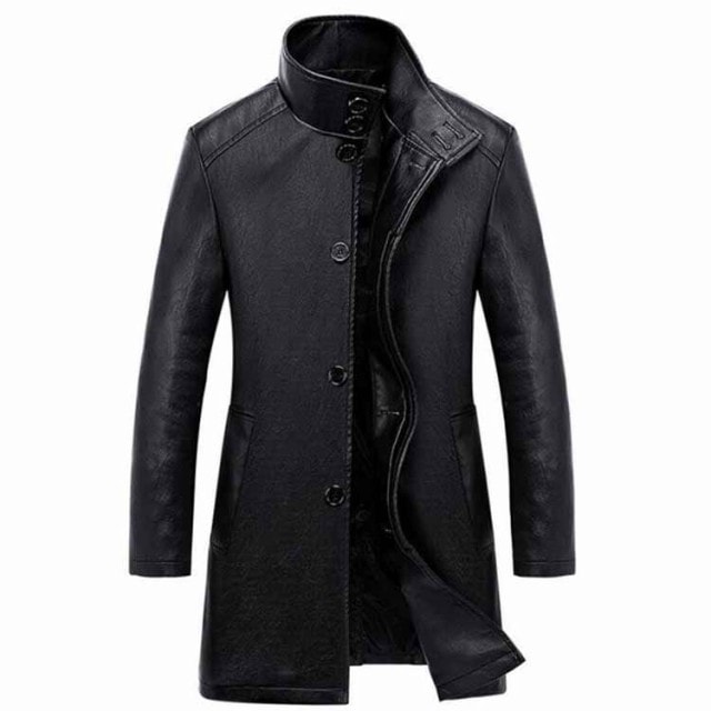レザーコート メンズ 革ジャン 革コート 皮コート レザーハーフコート 防寒着 防寒 防風 保温 高