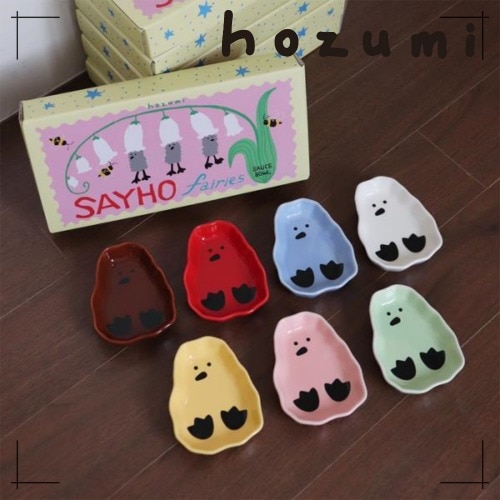 hozumi 包装付 ソース皿 sayho sauce bowl set (3P) 韓国雑貨 可愛い インテリア