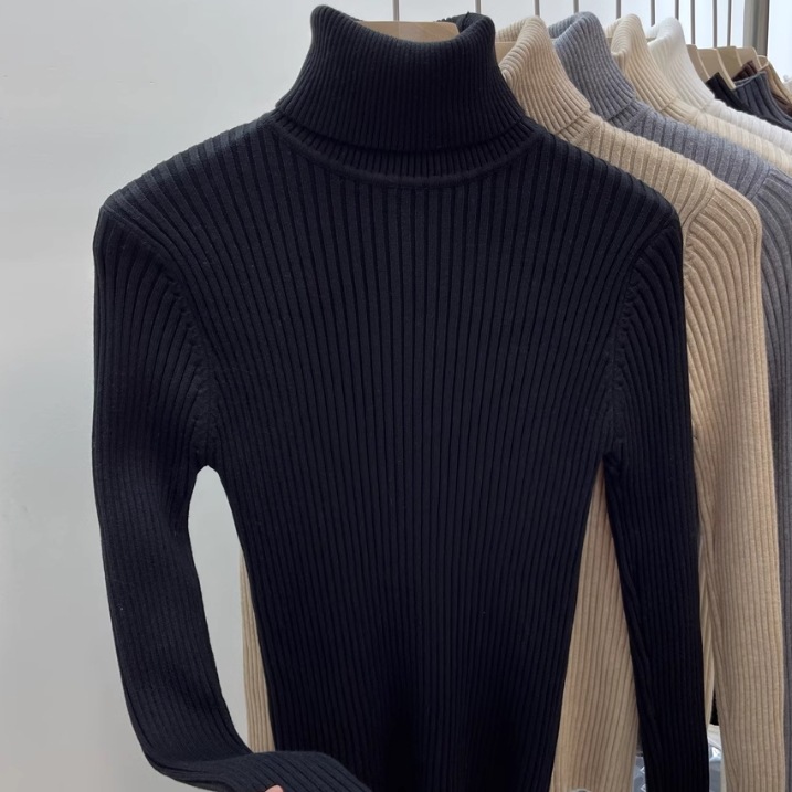 レディース トップス ニット セーター プルオーバー 長袖 萌袖 タートルネック スリム 細身 スマート 伸縮性 かわいい 大人可愛い きれいめ シンプル カジュアル 上品 おしゃれ かっこいい
