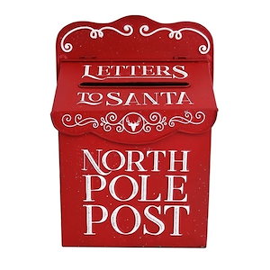 庭 屋外 メールボックス クリスマスメールボックス 壁掛けポスト 農家のデザイン ポスト用のポスト red