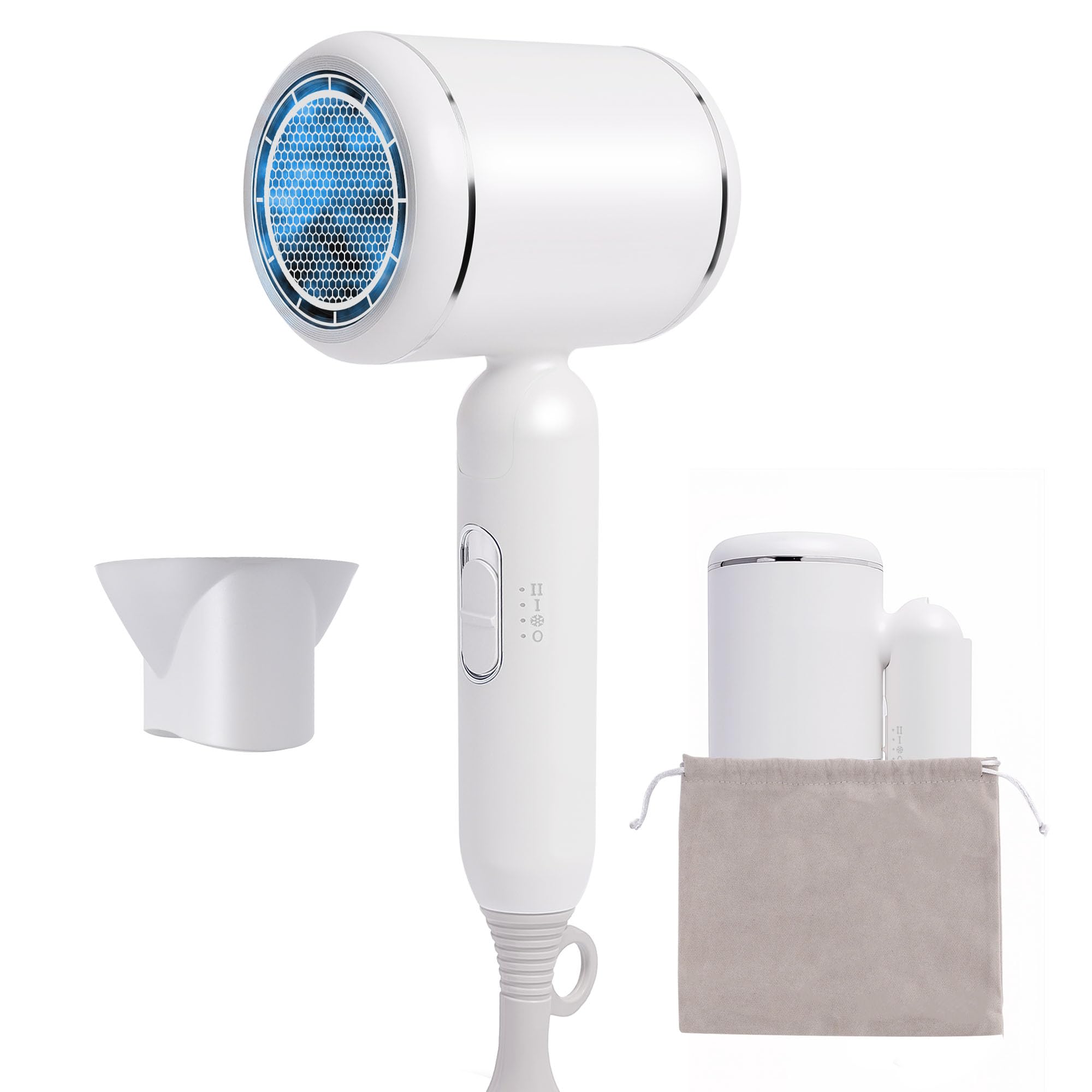 ドライヤー プロ仕様 軽量ドライヤー 【2025年最新】人気 ランキング 超強風量・380g超軽量・3段温調 高濃度マイナスイオン搭載 旅行用 コンパクト 折りたたみ式 静音設計