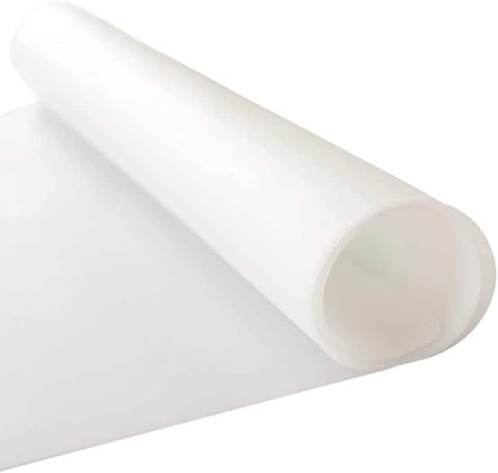 シリコンマット シンクマット 60x80 2mm 調理台保護マット キッチン 調理台保護シート 乳白色/半透明( 乳白色 ／ 半透明, 60x80 2mm)