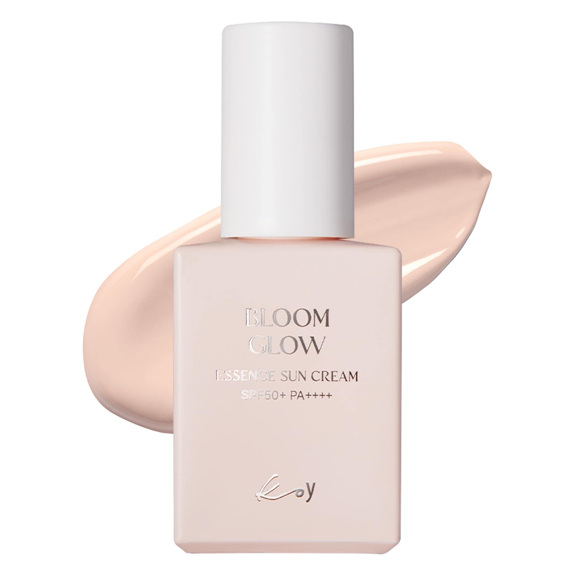 KOY(コイ)ブルームグローエッセンスサンクリーム 10種類のヒアルロン酸水分ベース SPF50+ PA++++ ベタつかない使用感 ナチュラルなトーンアップ効果 韓国 スキンケア 30ml