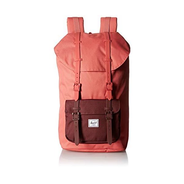 Herschel Little America Laptop Backpack, Mineral Red/Plum, Classic 25.0L 並行輸入品