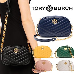 【T O R Y B U R C H/ 正規品】 ト リ ー バ ー チ KIRA CHEVRON SMALL CAMERA BAG 53113