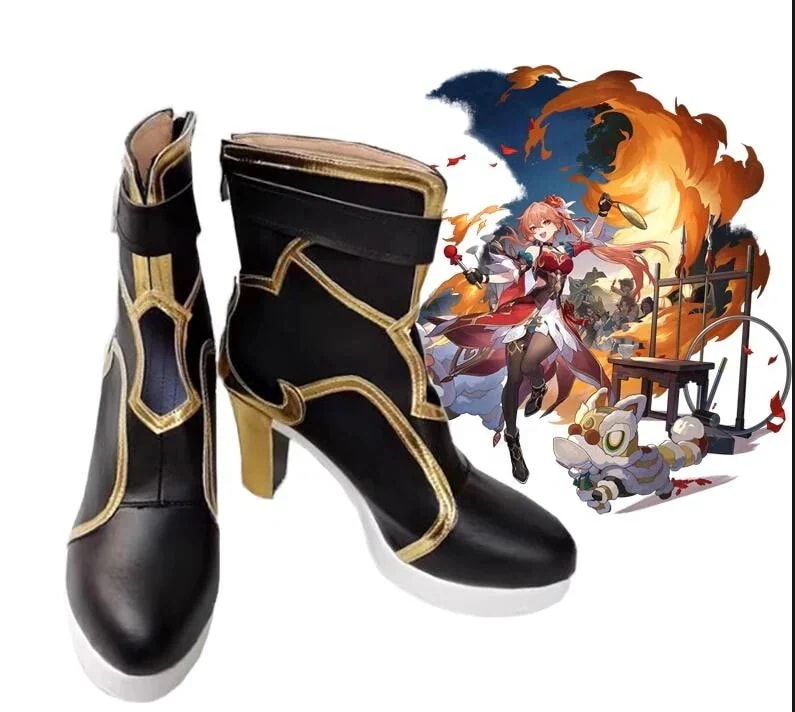 コスプレ靴 道具小物 ケイナイフン 変装期間限定30％ 崩壊：スターレイル シューズ ブーツ cos靴 桂乃芬 コスチューム 仮装パーティーイベント用品コスプレ変装仮装
