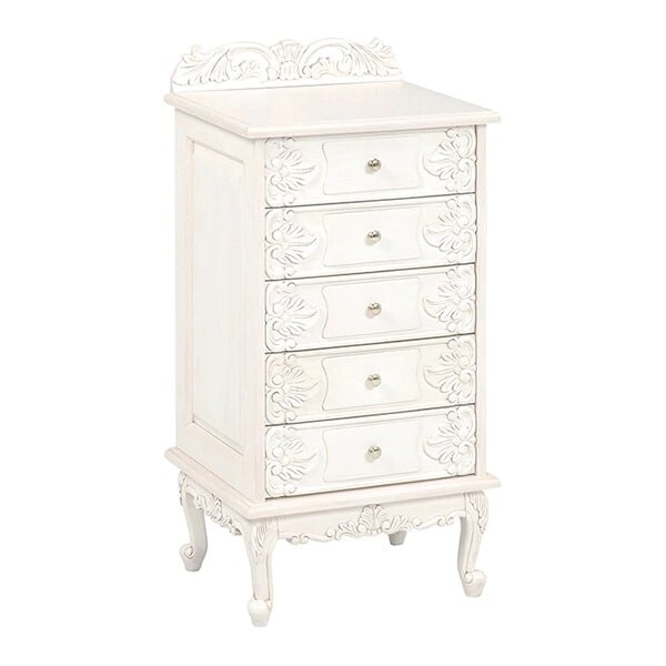 チェスト 5段 姫系 猫脚 ヴィオレッタ 幅50cm 45,800円