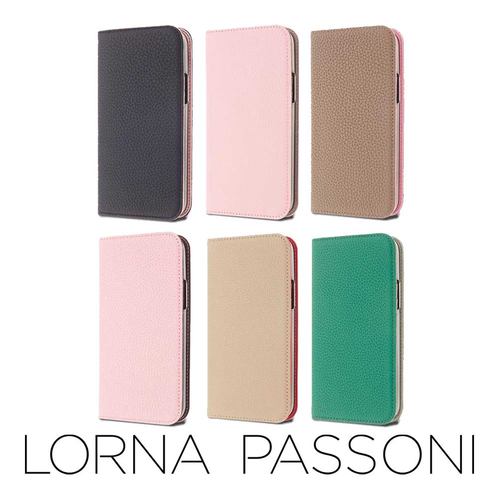 LORNA PASSONI - German Shrunken Calf Folio Case for iPhone 11 Pro