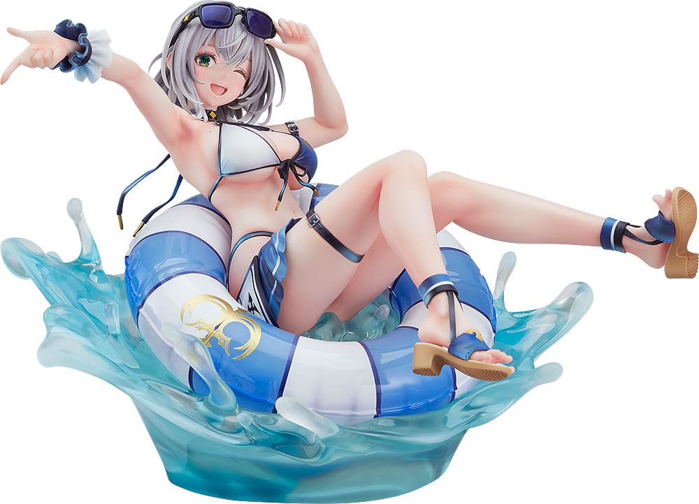 グッドスマイルカンパニー(GOOD SMILE COMPANY) ホロライブプロダクション 白銀ノエル 水着Ver. 1/7スケール プラスチック製 塗装済み完成品フィギュア