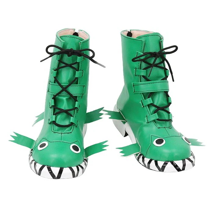 コスプレ靴魔入りました!入間くんウァラククララブーツ下駄シューズ長靴コスプレクリスマスハロウィン