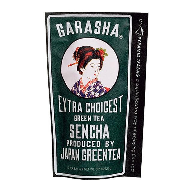 GARASHA 日本製 緑茶 ティーバッグ煎茶 10TBx12セット 20314
