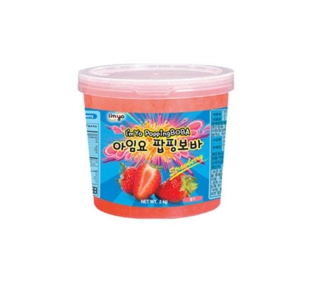 Imyo アイムヨー ポッピングボバ イチゴ 2kg Youtube ASMR INS 地球ゼリー