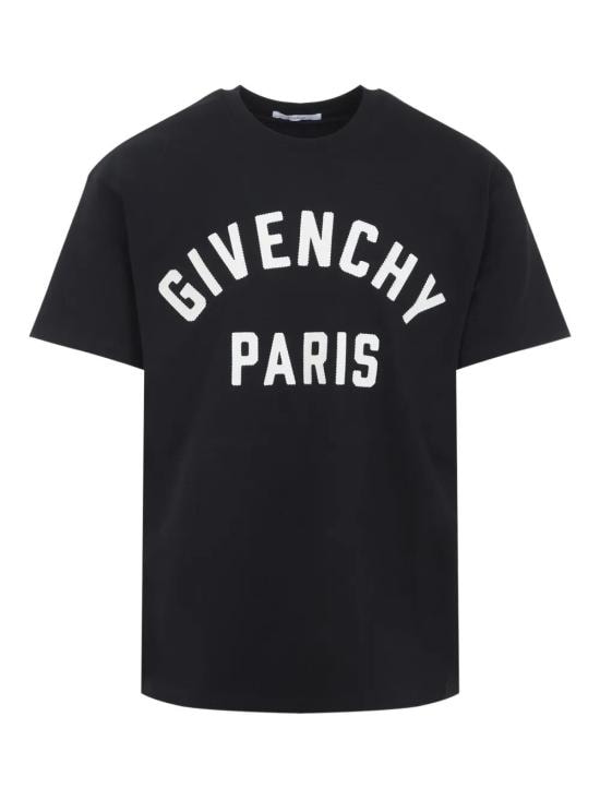 GIVENCHY Men Tops BM71NK3YRS 004 BLACK WHITE