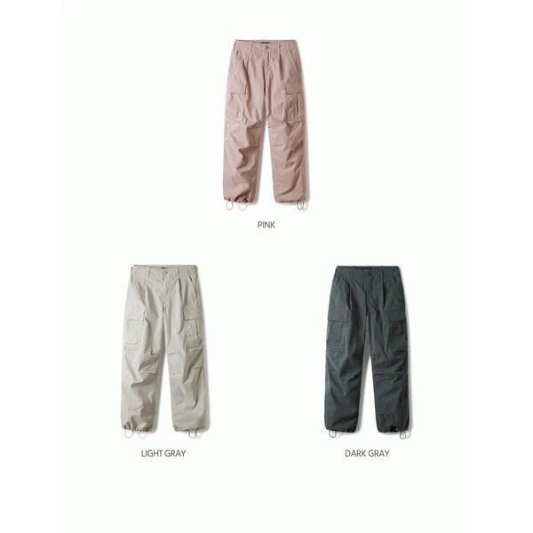 共用ワイドカーゴパンツ Wide Cotton Nylon Cargo Pants WHTAE4933U_P368009186
