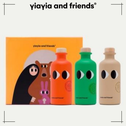 yiayiaandfriends エクストラバージン オリーブオイル 3種セット 韓国人気