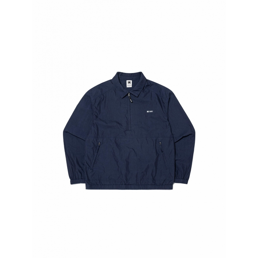 コダックアパレルガーメントウォッシュカラーアノラックジャケットネイビー
