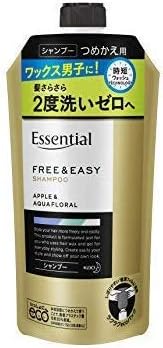 花王 エッセンシャル フリー&イージー シャンプー つめかえ用 300ml × 3個セット