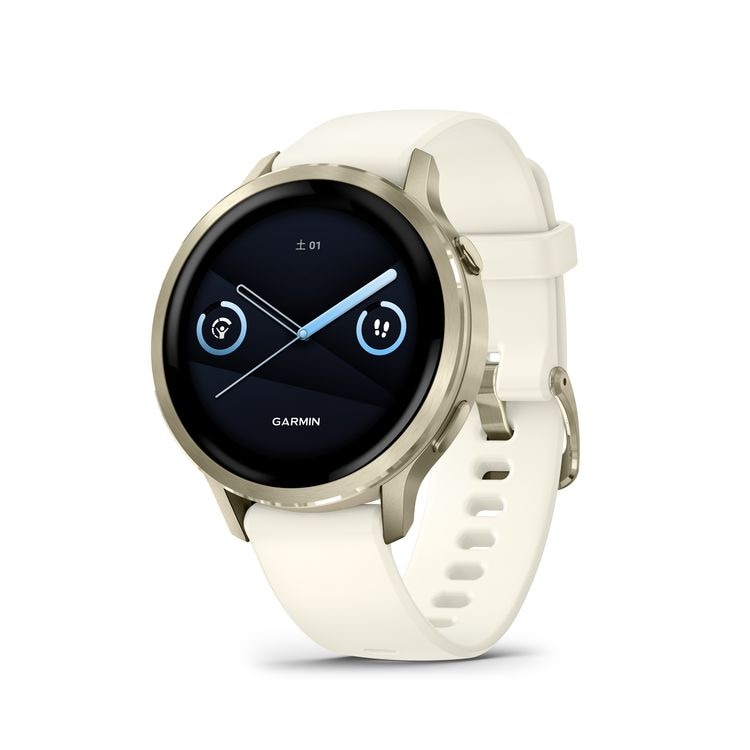 ガーミン Venu 4 Lunar Gold / Bone 41mm【Suica対応】スマートウォッチ 010-03013-30