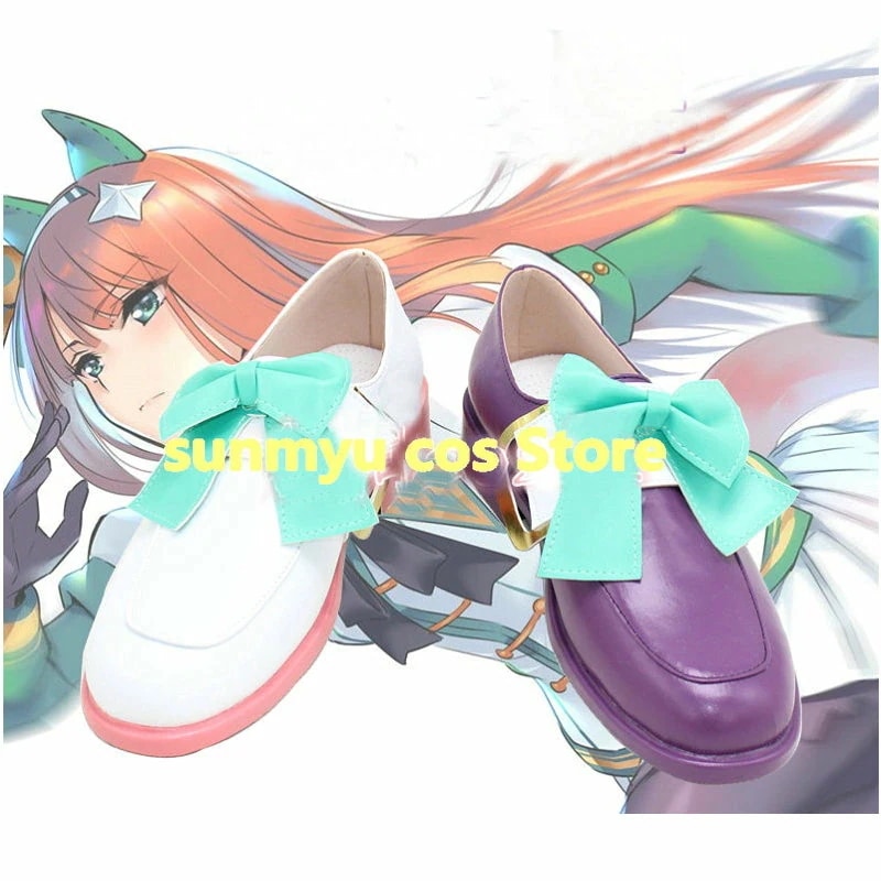 ウマ娘 プリティーダービー サイレンススズカ ブーツ　オーダーサイズ　 コスプレ靴