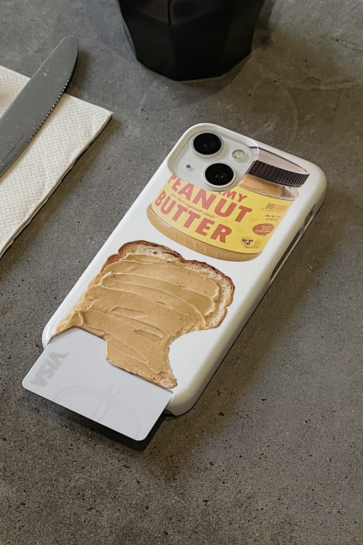 the Exquisite Archive Peanut Butter Card Case
