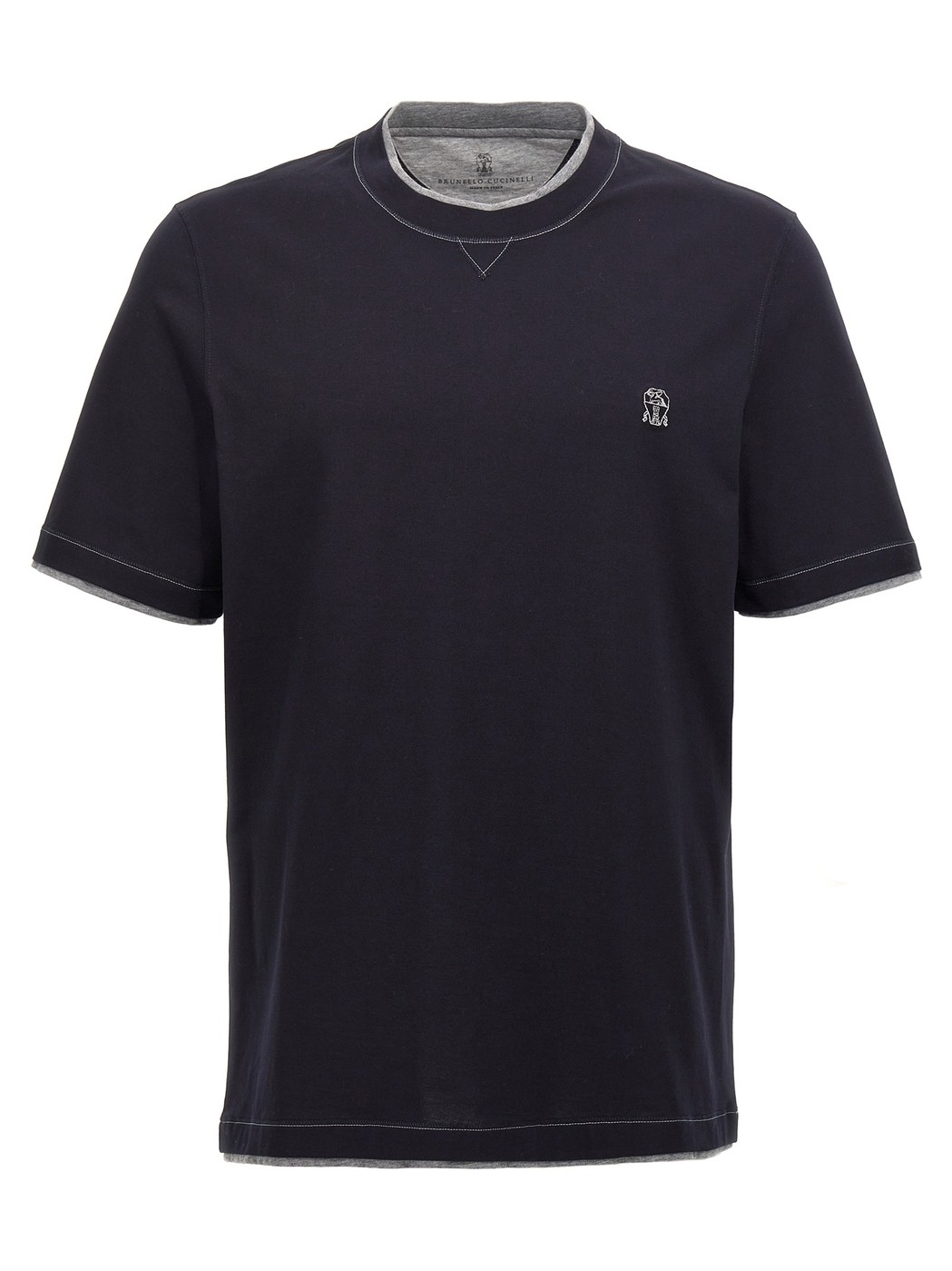 M0B137451GCHM51 ブルー 秋冬2024 Tシャツ メンズ ju