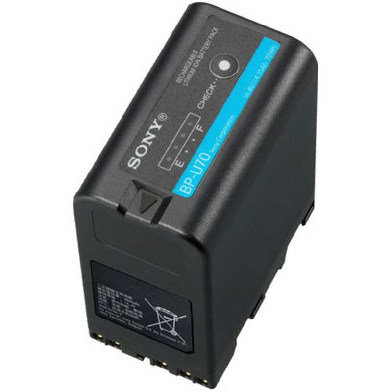 ソニー　SONY　ビデオカメラ用 リチウムイオンバッテリーパック　BP-U70