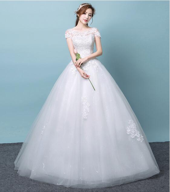 ロングウェディングドレス　超綺麗　【結婚式】【二次会】【パーティー】【披露宴】 写真撮影素敵なドレス フリル ドレス 謝恩会　演奏会ベール　グローブ　パニエ　ドレスカバー対応可