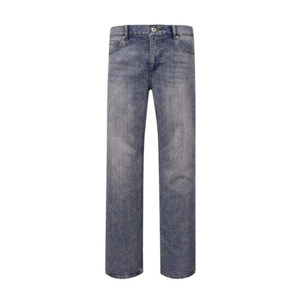 【メンズ】スリムストレートMトーンデニムパンツ（B252DP146P1）[P003779555]