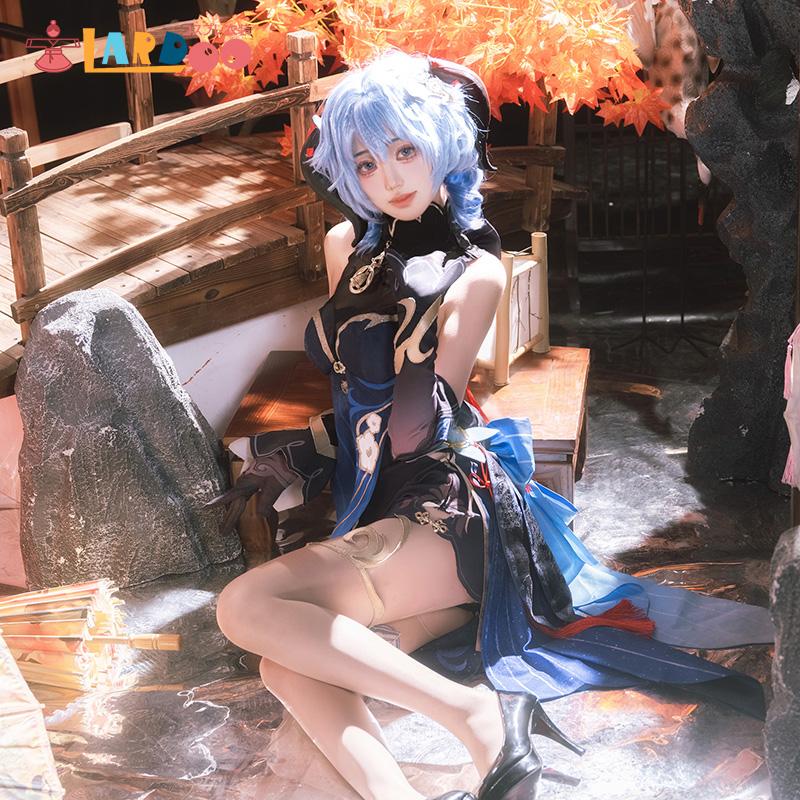 原神 Genshin 璃月 甘雨-「玄玉瑶芳」 新スキン コスチューム コスプレ衣装1105